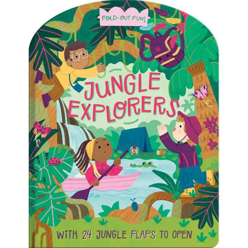 Picture of JUNGLE EXPLORERS FOLD-OUT BOOK